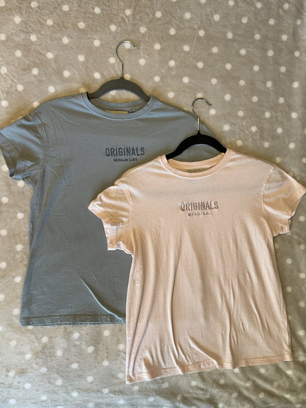 Brooklyn Cloth Originals Pink and Blue T-shirt Bundle